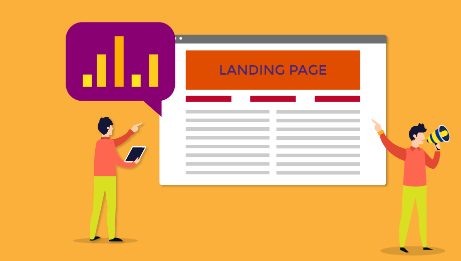 landing page